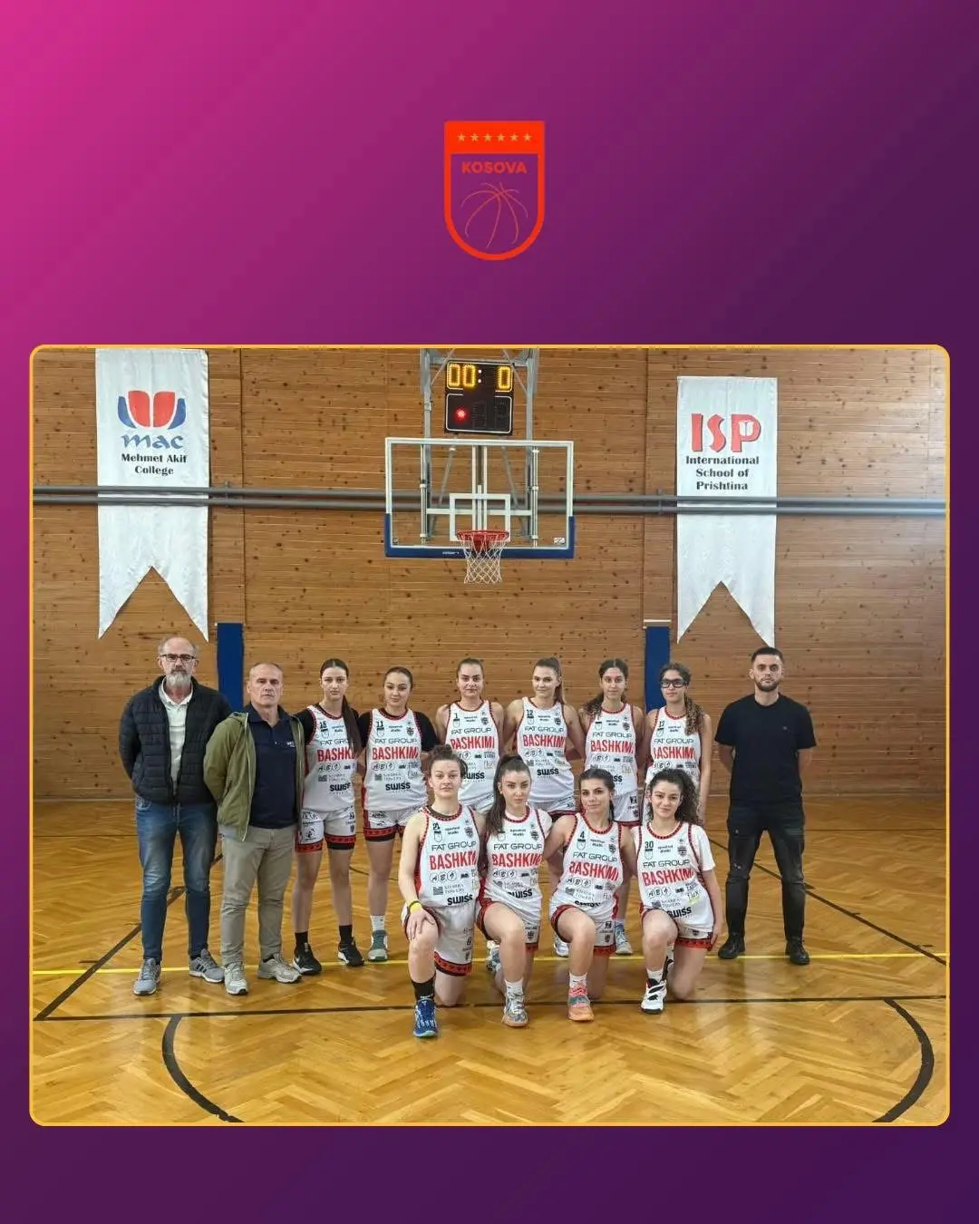 KBF Prishtina fiton Kupën e Kosovës U18 – Vajzat